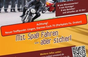 Polizeiinspektion Emsland/Grafschaft Bentheim: POL-EL: Lingen - Motorradfahrerstammtisch am 03.08.23