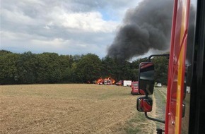 Polizeidirektion Mayen: POL-PDMY: Brand eines mehr als 300 Quadratmeter großen Waldgrundstückes