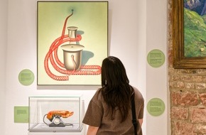Museum für Kommunikation: Kunst zu Ostern: Neupräsentation der Kunstsammlung "Mediengeschichte(n) ... mit Kunst erzählt" im Museum für Kommunikation Frankfurt
