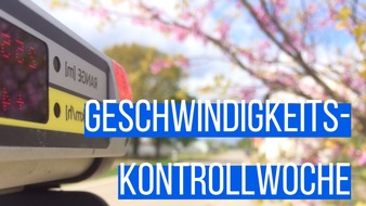 Polizeipräsidium Rheinpfalz: POL-PPRP: ROADPOL - Kontrollwoche Geschwindigkeit 17. April - 23. April 2023 und "Speedmarathon" am 21. April 2023