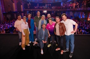 BRAINPOOL TV GmbH: "Die besten Comedians Deutschlands" mit neuer Comedy-Ladung im TV und auf der Bühne