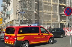 Feuerwehr Dresden: FW Dresden: Gasausströmung