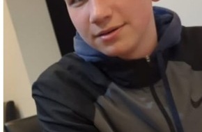 Polizeidirektion Flensburg: POL-FL: Kreis Schleswig-Flensburg: 16-Jähriger aus dem Raum Stapelholm vermisst