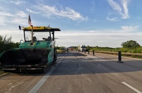 Die Autobahn GmbH des Bundes: Zweites Update zur A 9: Hitzebedingte Fahrbahnschäden