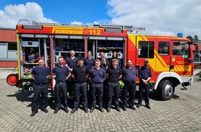 Feuerwehr Wetter (Ruhr): FW-EN: Wetter - ehrenamtliche Einsatzkräfte bestehen Grundausbildung