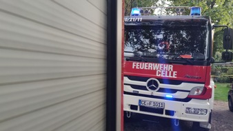 Freiwillige Feuerwehr Celle: FW Celle: Schornsteinbrand in Altencelle
