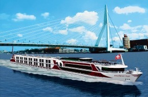 Excellence - Reisebüro Mittelthurgau: Reisebüro Mittelthurgau: Das zweite Schweizer Luxus-Flussschiff nimmt Fahrt auf