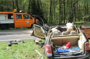 Polizeiinspektion Harburg: POL-WL: Schrecklicher Unfall auf der K52 fordert eine Tote und mehrere Schwerverletzte