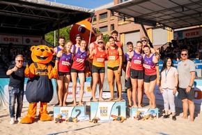 Hochklassiger Beachvolleyball-Sport begeistert beim Tourauftakt in Kloten