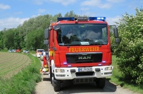 Feuerwehr Heiligenhaus: FW-Heiligenhaus: Autounfall in der Abtsküche (Meldung 14/2019)