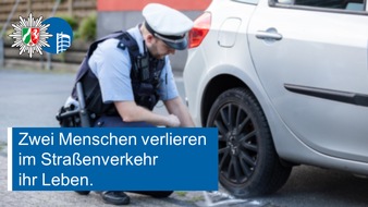 Polizeipräsidium Oberhausen: POL-OB: Zwei Menschen verlieren im Straßenverkehr ihr Leben