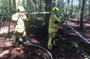 Feuerwehr Stolberg: FW-Stolberg: Flächen-/Waldbrand in Mausbach