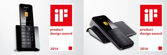 Panasonic Deutschland: Internationale Auszeichnung für Panasonic DECT Telefone / Panasonic erhält für seine Premium Design Festnetzserie den iF Product Design Award (FOTO)