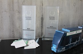 Lindenhofgruppe AG: Lindenhofgruppe erhält zwei KlinikAwards