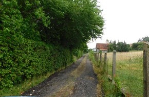 Polizeipräsidium Ulm: POL-UL: (HDH) Gerstetten - Schotterweg unerlaubt geteert / Unbekannte teerten illegalerweise einen Feldweg in Gerstetten.