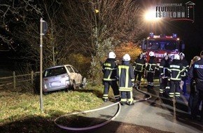 Feuerwehr Iserlohn: FW-MK: Verkehrsunfall, zwei Verletzte