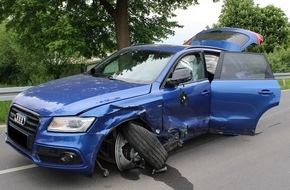 Polizei Minden-Lübbecke: POL-MI: Hoher Sachschaden nach Unfall