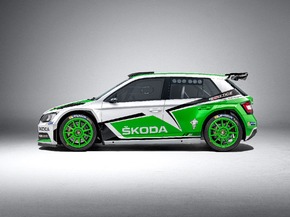 Der neue SKODA Fabia R 5 feiert seine Premiere auf den Rallye-Pisten dieser Welt (FOTO)