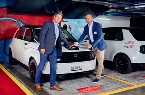 Mobility: Lancement du projet pilote suisse pour la stabilité du réseau: 50 voitures électriques Mobility se transforment en powerbanks