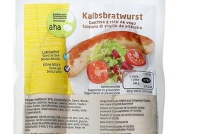 Migros-Genossenschafts-Bund: La Migros richiama la salsiccia di vitello aha!