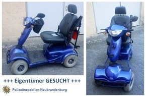 Polizeiinspektion Neubrandenburg: POL-NB: Zeugenaufruf: Wem gehört der Krankenfahrstuhl?