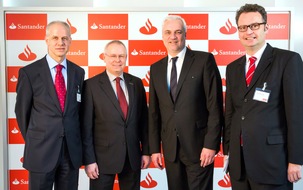 Santander Consumer Bank AG: Starker Mittelstand und Investitionen größte Treiber (FOTO)