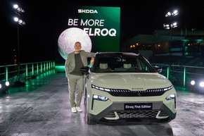 Weltpremiere des neuen Škoda Elroq: Pressematerial und Highlight-Video der Enthüllung