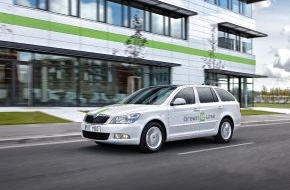 Skoda Auto Deutschland GmbH: Elektrische Mobilität: SKODA startet Testbetrieb mit Octavia Green E Line (mit Bild)