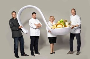 SAT.1: Ein Löffel entscheidet alles! Für Tim Mälzer, Lea Linster, Alexander Herrmann & Frank Rosin zählt bei "The Taste" in SAT.1 ab Mittwoch nur der Geschmack (FOTO)