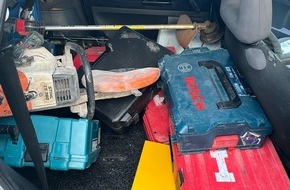 Polizei Hagen: POL-HA: 1. Fortschreibung nach Festnahmen wegen des Verdachts des besonders schweren Falls des Diebstahls - Wem gehören diese Baumaschinen?