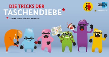Bundespolizeipräsidium: BPOLP Potsdam: Europaweit mit "Bumos" gegen Taschendiebe