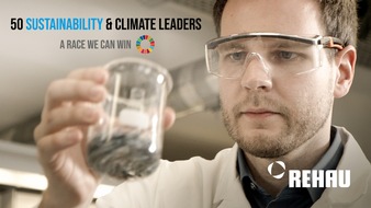 REHAU AG + Co: REHAU einer von weltweit "50 Sustainability & Climate Leaders"