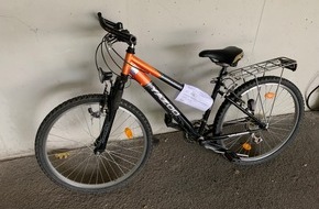 Polizeipräsidium Südhessen: POL-DA: Bensheim: Kriminalpolizei sucht Eigentümer von zwei Fahrrädern