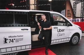 Uber Deutschland: Mit Uber Glam zur Berlinale: Uber und ARMANI beauty bieten exklusives Make-up-Erlebnis