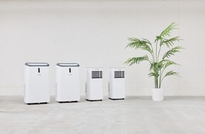ecofort AG: Refroidir intelligemment - soulagement en été avec les climatiseurs intelligents ecoQ CoolAir