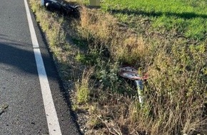Polizei Bielefeld: POL-BI: Zeuge wendet f&uuml;r schwerverletzten Motorradfahrer