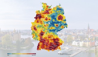 BPD Immobilienentwicklung GmbH: Neue Wohnwetterkarte von BPD und bulwiengesa: Die Wohnungsnachfrage steigt im Umland von Großstädten weiter