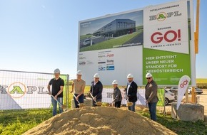 GO! Express & Logistics Deutschland GmbH: GO! investiert in &Ouml;sterreich: neuer Standort mit Regio-Hub in Steinhaus bei Wels / Spatenstich markiert den Startschuss f&uuml;r den Ausbau der &ouml;sterreichischen Infrastruktur