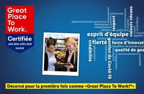 LIDL Schweiz: Lidl Suisse obtient pour la première fois la distinction Great Place to Work