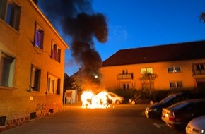 Polizeipräsidium Westpfalz: POL-PPWP: Fahrzeugbrand