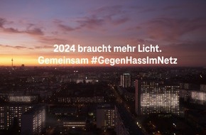 Deutsche Telekom AG: Licht an: Deutsche Telekom setzt Zeichen gegen Hass
