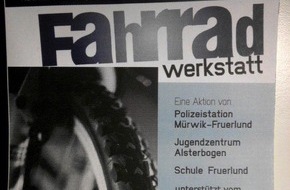 Polizeidirektion Flensburg: POL-FL: Flensburg - Polizeibeamte in Handwerkerkluft, Fahrrad fit für die dunkle Jahreszeit?