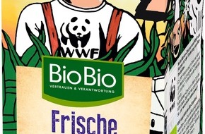 Netto Marken-Discount Stiftung & Co. KG: Nachhaltigkeit: StreetArt im Bio-Milchregal von Netto