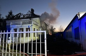 Feuerwehr Recklinghausen: FW-RE: Brand in leerstehendem Gebäude