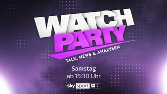Sky Deutschland: "Watch Party - Talk, News und Analysen": die neue Talk- und Unterhaltungsshow auf Sky Sport News ab sofort an jedem Bundesliga-Samstag ab 15:30 Uhr