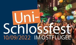 Universität Mannheim: Uni-Schlossfest der Universität Mannheim am 10. September