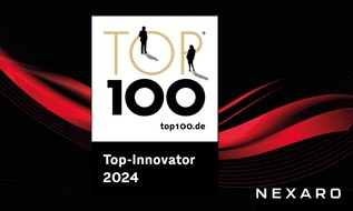 Nexaro GmbH: TOP 100: Technologie-Start-Up Nexaro gehört zu Deutschlands Innovationselite