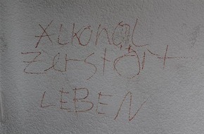 Polizeidirektion Montabaur: POL-PDMT: Graffiti an Grundschule am Schloss
