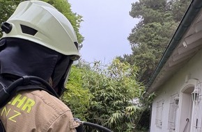 Feuerwehr Konstanz: FW Konstanz: Zimmerbrand
