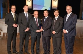 Yanfeng: Yanfeng Automotive Interiors zeichnet seine Zulieferer in Europa aus / European Supplier Award geht an 15 Top-Lieferanten